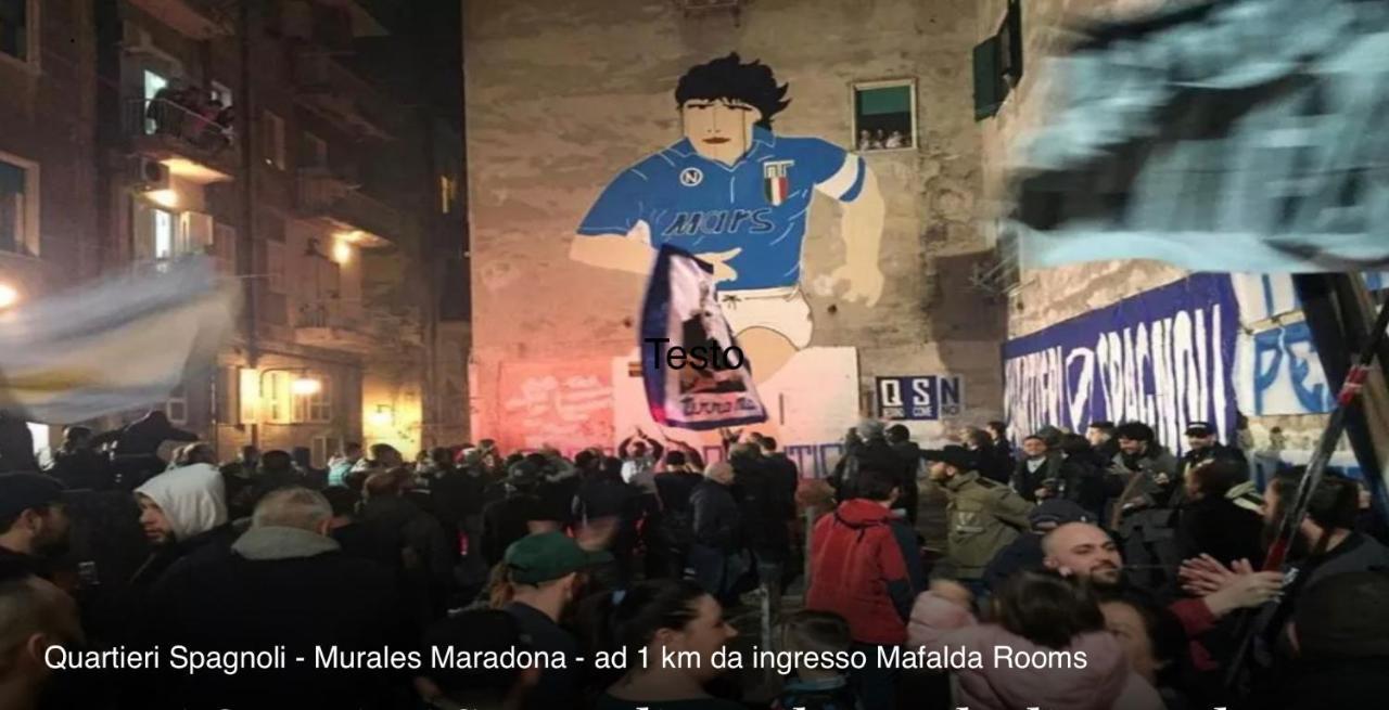 Mafalda - Napoli Rooms Екстер'єр фото